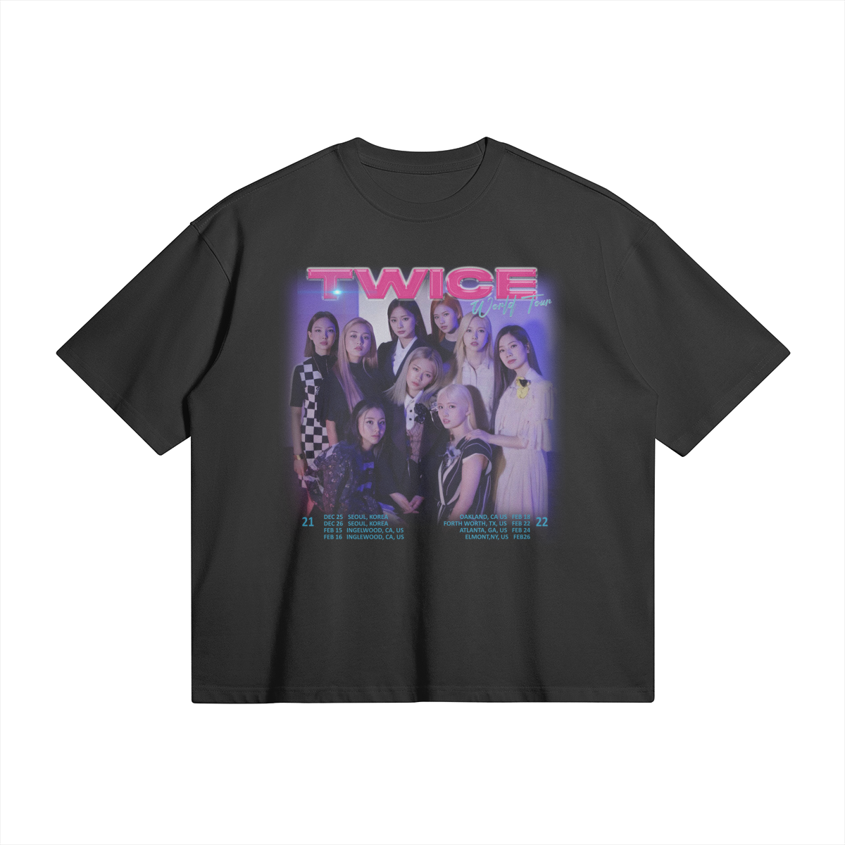 TWICE WORLD TOUR SHIRT