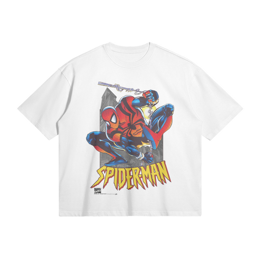 VINTAGE SCARLET SPIDERMAN SHIRT